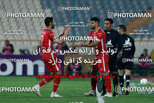 1839712, Tehran, Iran, لیگ برتر فوتبال ایران، Persian Gulf Cup، Week 20، Second Leg، Persepolis 3 v 1 Mes Rafsanjan on 2022/02/28 at Azadi Stadium