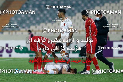 1839387, Tehran, Iran, لیگ برتر فوتبال ایران، Persian Gulf Cup، Week 20، Second Leg، Persepolis 3 v 1 Mes Rafsanjan on 2022/02/28 at Azadi Stadium