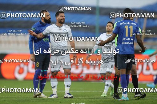 1847729, Tehran, , لیگ برتر فوتبال ایران، Persian Gulf Cup، Week 21، Second Leg، Esteghlal 2 v 1 Gol Gohar Sirjan on 2022/03/06 at Azadi Stadium