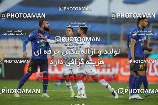 1847878, Tehran, , لیگ برتر فوتبال ایران، Persian Gulf Cup، Week 21، Second Leg، Esteghlal 2 v 1 Gol Gohar Sirjan on 2022/03/06 at Azadi Stadium