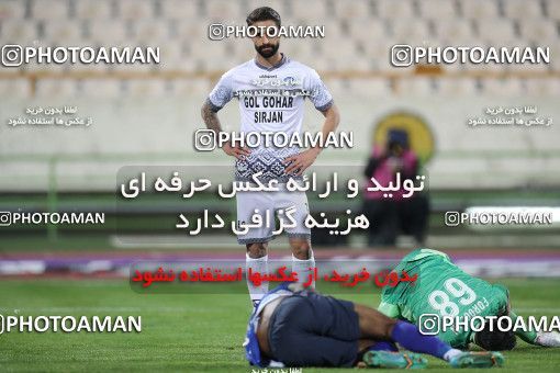 1847934, Tehran, , لیگ برتر فوتبال ایران، Persian Gulf Cup، Week 21، Second Leg، Esteghlal 2 v 1 Gol Gohar Sirjan on 2022/03/06 at Azadi Stadium