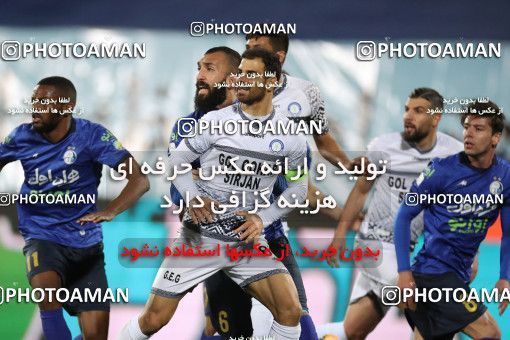 1847756, لیگ برتر فوتبال ایران، Persian Gulf Cup، Week 21، Second Leg، 2022/03/06، Tehran، Azadi Stadium، Esteghlal 2 - ۱ Gol Gohar Sirjan