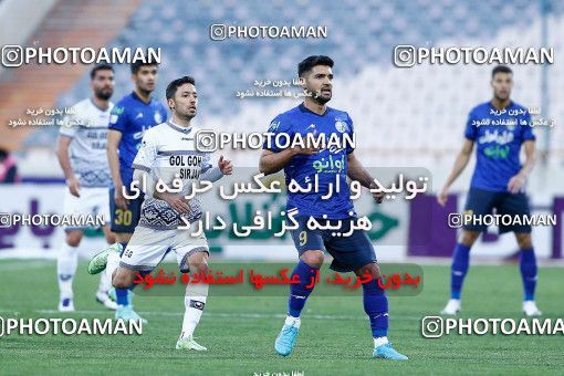 1847080, Tehran, , لیگ برتر فوتبال ایران، Persian Gulf Cup، Week 21، Second Leg، Esteghlal 2 v 1 Gol Gohar Sirjan on 2022/03/06 at Azadi Stadium