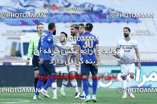 1847190, Tehran, , لیگ برتر فوتبال ایران، Persian Gulf Cup، Week 21، Second Leg، Esteghlal 2 v 1 Gol Gohar Sirjan on 2022/03/06 at Azadi Stadium