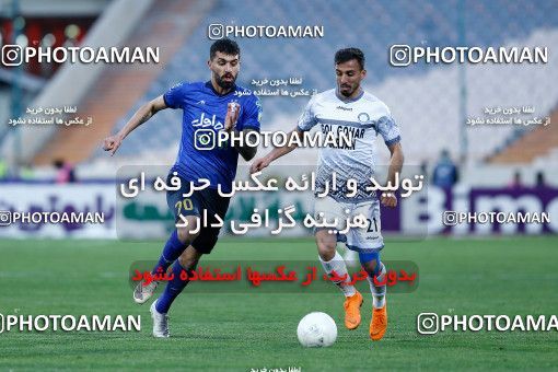 1847160, Tehran, , لیگ برتر فوتبال ایران، Persian Gulf Cup، Week 21، Second Leg، Esteghlal 2 v 1 Gol Gohar Sirjan on 2022/03/06 at Azadi Stadium