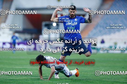 1846950, لیگ برتر فوتبال ایران، Persian Gulf Cup، Week 21، Second Leg، 2022/03/06، Tehran، Azadi Stadium، Esteghlal 2 - ۱ Gol Gohar Sirjan