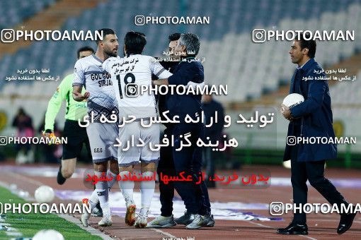1847121, Tehran, , لیگ برتر فوتبال ایران، Persian Gulf Cup، Week 21، Second Leg، Esteghlal 2 v 1 Gol Gohar Sirjan on 2022/03/06 at Azadi Stadium