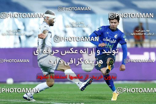 1846993, Tehran, , لیگ برتر فوتبال ایران، Persian Gulf Cup، Week 21، Second Leg، Esteghlal 2 v 1 Gol Gohar Sirjan on 2022/03/06 at Azadi Stadium