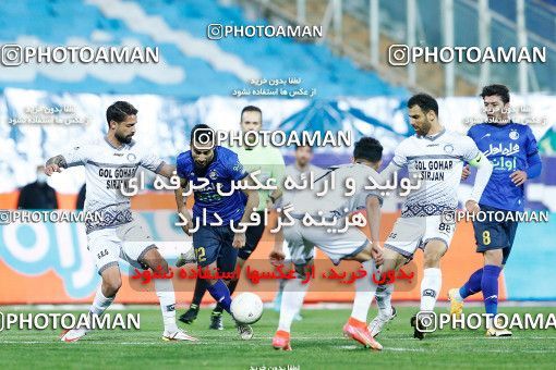 1847055, Tehran, , لیگ برتر فوتبال ایران، Persian Gulf Cup، Week 21، Second Leg، Esteghlal 2 v 1 Gol Gohar Sirjan on 2022/03/06 at Azadi Stadium