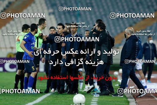 1846996, لیگ برتر فوتبال ایران، Persian Gulf Cup، Week 21، Second Leg، 2022/03/06، Tehran، Azadi Stadium، Esteghlal 2 - ۱ Gol Gohar Sirjan