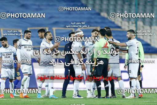 1847184, Tehran, , لیگ برتر فوتبال ایران، Persian Gulf Cup، Week 21، Second Leg، Esteghlal 2 v 1 Gol Gohar Sirjan on 2022/03/06 at Azadi Stadium