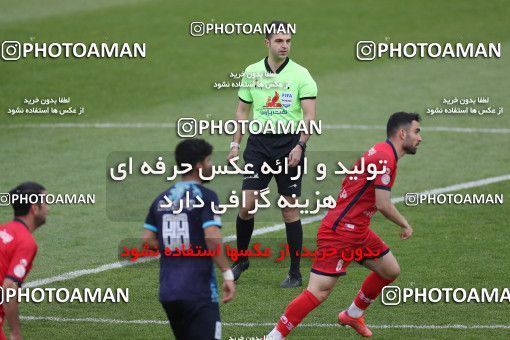 1847381, Tehran, , لیگ برتر فوتبال ایران، Persian Gulf Cup، Week 21، Second Leg، Paykan 0 v 1 Nassaji Qaemshahr on 2022/03/06 at Shahid Dastgerdi Stadium