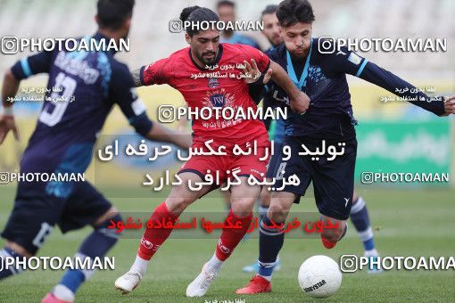 1847369, Tehran, , لیگ برتر فوتبال ایران، Persian Gulf Cup، Week 21، Second Leg، Paykan 0 v 1 Nassaji Qaemshahr on 2022/03/06 at Shahid Dastgerdi Stadium