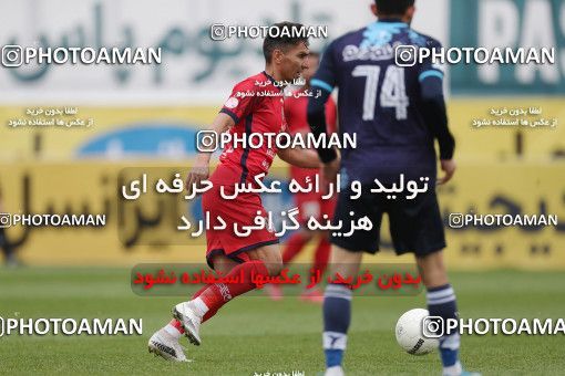 1847533, Tehran, , لیگ برتر فوتبال ایران، Persian Gulf Cup، Week 21، Second Leg، Paykan 0 v 1 Nassaji Qaemshahr on 2022/03/06 at Shahid Dastgerdi Stadium