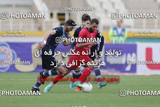1847376, Tehran, , لیگ برتر فوتبال ایران، Persian Gulf Cup، Week 21، Second Leg، Paykan 0 v 1 Nassaji Qaemshahr on 2022/03/06 at Shahid Dastgerdi Stadium