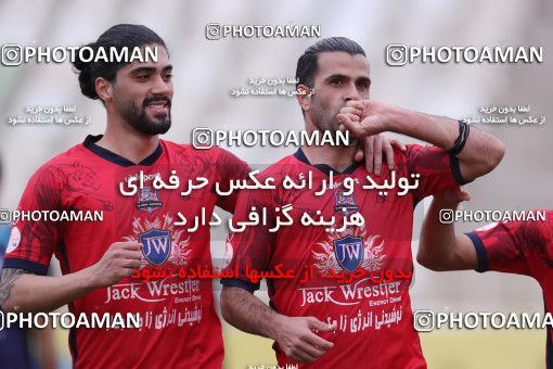 1847577, Tehran, , لیگ برتر فوتبال ایران، Persian Gulf Cup، Week 21، Second Leg، Paykan 0 v 1 Nassaji Qaemshahr on 2022/03/06 at Shahid Dastgerdi Stadium