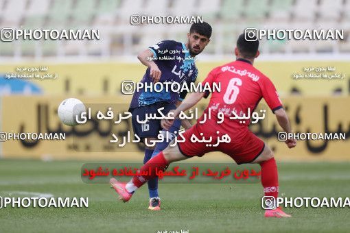 1847348, لیگ برتر فوتبال ایران، Persian Gulf Cup، Week 21، Second Leg، 2022/03/06، Tehran، Shahid Dastgerdi Stadium، Paykan 0 - ۱ Nassaji Qaemshahr