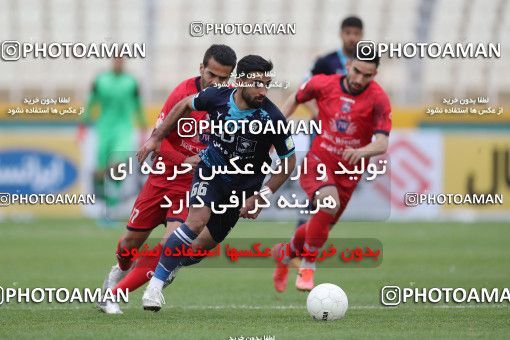1847597, Tehran, , لیگ برتر فوتبال ایران، Persian Gulf Cup، Week 21، Second Leg، Paykan 0 v 1 Nassaji Qaemshahr on 2022/03/06 at Shahid Dastgerdi Stadium