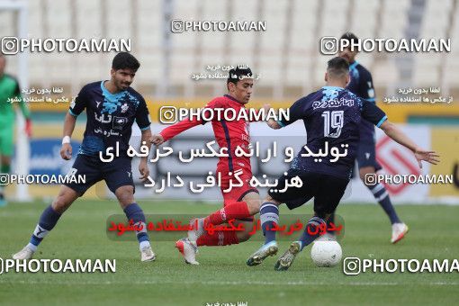 1847618, Tehran, , لیگ برتر فوتبال ایران، Persian Gulf Cup، Week 21، Second Leg، Paykan 0 v 1 Nassaji Qaemshahr on 2022/03/06 at Shahid Dastgerdi Stadium
