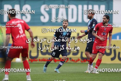 1847312, Tehran, , لیگ برتر فوتبال ایران، Persian Gulf Cup، Week 21، Second Leg، Paykan 0 v 1 Nassaji Qaemshahr on 2022/03/06 at Shahid Dastgerdi Stadium