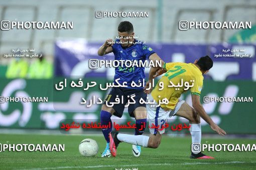 1853153, Tehran, Iran, لیگ برتر فوتبال ایران، Persian Gulf Cup، Week 22، Second Leg، Esteghlal 1 v 0 Sanat Naft Abadan on 2022/03/11 at Azadi Stadium