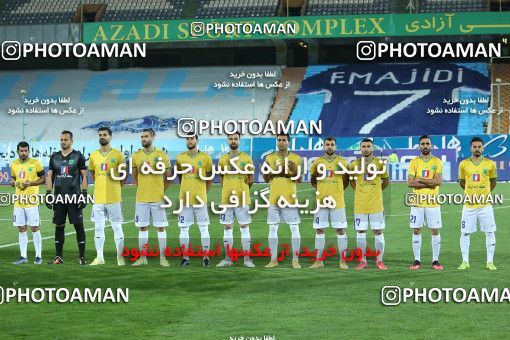 1852934, Tehran, Iran, لیگ برتر فوتبال ایران، Persian Gulf Cup، Week 22، Second Leg، Esteghlal 1 v 0 Sanat Naft Abadan on 2022/03/11 at Azadi Stadium