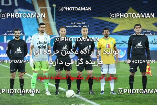 1853066, Tehran, Iran, لیگ برتر فوتبال ایران، Persian Gulf Cup، Week 22، Second Leg، Esteghlal 1 v 0 Sanat Naft Abadan on 2022/03/11 at Azadi Stadium