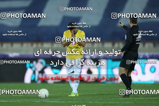 1853132, Tehran, Iran, لیگ برتر فوتبال ایران، Persian Gulf Cup، Week 22، Second Leg، Esteghlal 1 v 0 Sanat Naft Abadan on 2022/03/11 at Azadi Stadium