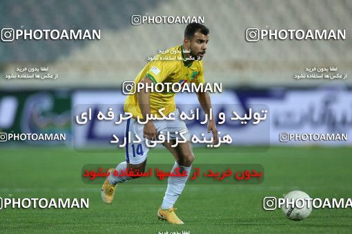 1853099, Tehran, Iran, لیگ برتر فوتبال ایران، Persian Gulf Cup، Week 22، Second Leg، Esteghlal 1 v 0 Sanat Naft Abadan on 2022/03/11 at Azadi Stadium