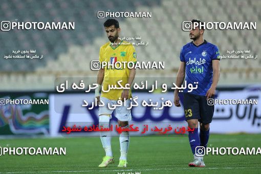 1852917, Tehran, Iran, لیگ برتر فوتبال ایران، Persian Gulf Cup، Week 22، Second Leg، Esteghlal 1 v 0 Sanat Naft Abadan on 2022/03/11 at Azadi Stadium