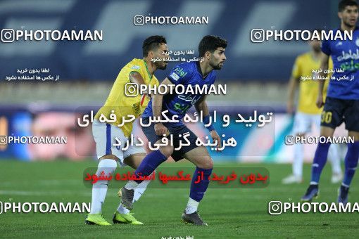 1853046, Tehran, Iran, لیگ برتر فوتبال ایران، Persian Gulf Cup، Week 22، Second Leg، Esteghlal 1 v 0 Sanat Naft Abadan on 2022/03/11 at Azadi Stadium