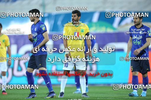 1852928, Tehran, Iran, لیگ برتر فوتبال ایران، Persian Gulf Cup، Week 22، Second Leg، Esteghlal 1 v 0 Sanat Naft Abadan on 2022/03/11 at Azadi Stadium