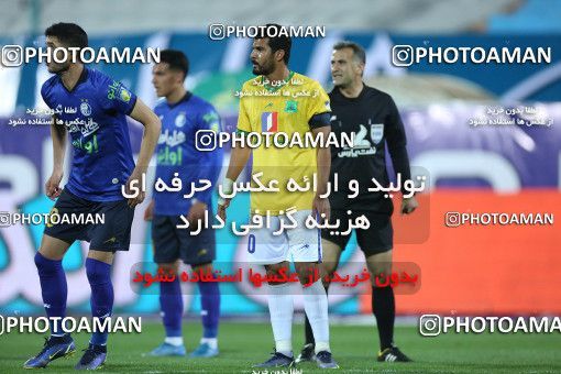 1852909, Tehran, Iran, لیگ برتر فوتبال ایران، Persian Gulf Cup، Week 22، Second Leg، Esteghlal 1 v 0 Sanat Naft Abadan on 2022/03/11 at Azadi Stadium
