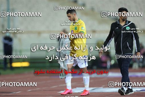 1853064, Tehran, Iran, لیگ برتر فوتبال ایران، Persian Gulf Cup، Week 22، Second Leg، Esteghlal 1 v 0 Sanat Naft Abadan on 2022/03/11 at Azadi Stadium