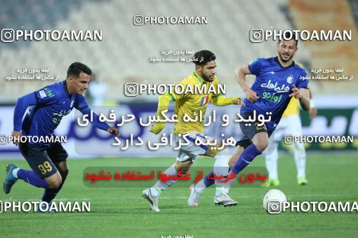 1852973, Tehran, Iran, لیگ برتر فوتبال ایران، Persian Gulf Cup، Week 22، Second Leg، Esteghlal 1 v 0 Sanat Naft Abadan on 2022/03/11 at Azadi Stadium