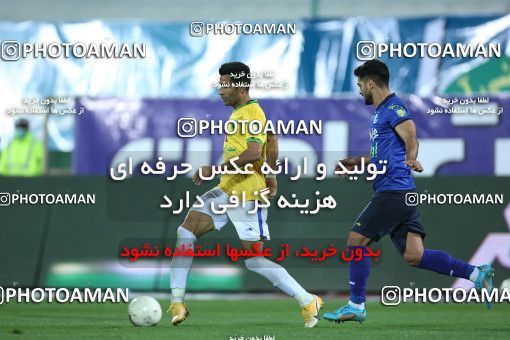 1852989, Tehran, Iran, لیگ برتر فوتبال ایران، Persian Gulf Cup، Week 22، Second Leg، Esteghlal 1 v 0 Sanat Naft Abadan on 2022/03/11 at Azadi Stadium