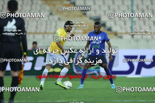 1853075, Tehran, Iran, لیگ برتر فوتبال ایران، Persian Gulf Cup، Week 22، Second Leg، Esteghlal 1 v 0 Sanat Naft Abadan on 2022/03/11 at Azadi Stadium