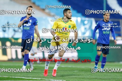 1851074, Tehran, Iran, لیگ برتر فوتبال ایران، Persian Gulf Cup، Week 22، Second Leg، Esteghlal 1 v 0 Sanat Naft Abadan on 2022/03/11 at Azadi Stadium