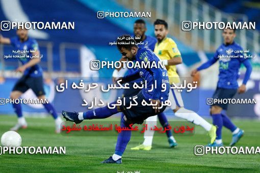 1850935, Tehran, Iran, لیگ برتر فوتبال ایران، Persian Gulf Cup، Week 22، Second Leg، Esteghlal 1 v 0 Sanat Naft Abadan on 2022/03/11 at Azadi Stadium
