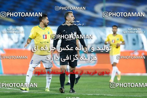 1850856, Tehran, Iran, لیگ برتر فوتبال ایران، Persian Gulf Cup، Week 22، Second Leg، Esteghlal 1 v 0 Sanat Naft Abadan on 2022/03/11 at Azadi Stadium