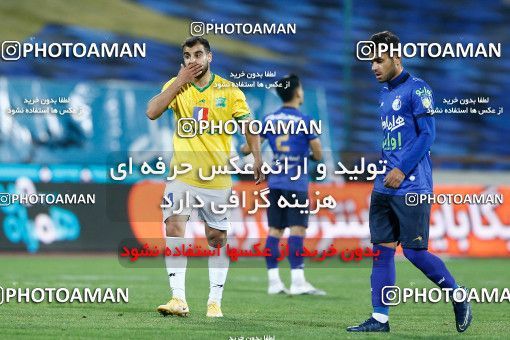 1850999, Tehran, Iran, لیگ برتر فوتبال ایران، Persian Gulf Cup، Week 22، Second Leg، Esteghlal 1 v 0 Sanat Naft Abadan on 2022/03/11 at Azadi Stadium