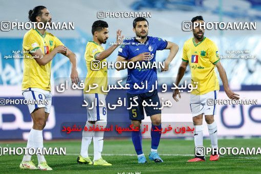 1850943, Tehran, Iran, لیگ برتر فوتبال ایران، Persian Gulf Cup، Week 22، Second Leg، Esteghlal 1 v 0 Sanat Naft Abadan on 2022/03/11 at Azadi Stadium