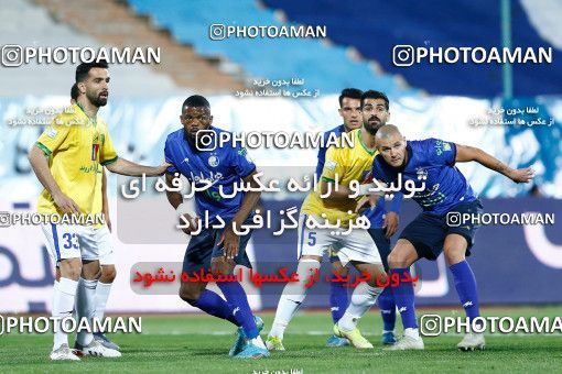1850945, Tehran, Iran, لیگ برتر فوتبال ایران، Persian Gulf Cup، Week 22، Second Leg، Esteghlal 1 v 0 Sanat Naft Abadan on 2022/03/11 at Azadi Stadium