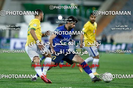 1851033, Tehran, Iran, لیگ برتر فوتبال ایران، Persian Gulf Cup، Week 22، Second Leg، Esteghlal 1 v 0 Sanat Naft Abadan on 2022/03/11 at Azadi Stadium