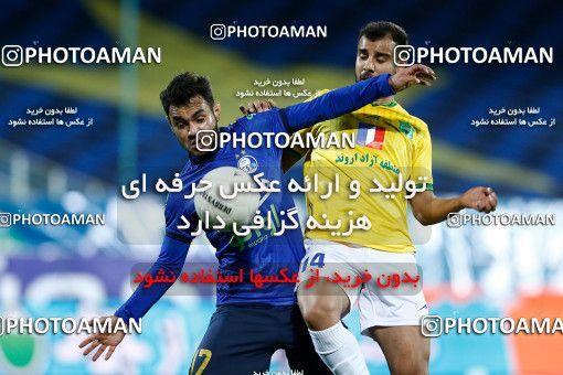 1850898, Tehran, Iran, لیگ برتر فوتبال ایران، Persian Gulf Cup، Week 22، Second Leg، Esteghlal 1 v 0 Sanat Naft Abadan on 2022/03/11 at Azadi Stadium