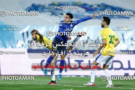 1850952, Tehran, Iran, لیگ برتر فوتبال ایران، Persian Gulf Cup، Week 22، Second Leg، Esteghlal 1 v 0 Sanat Naft Abadan on 2022/03/11 at Azadi Stadium