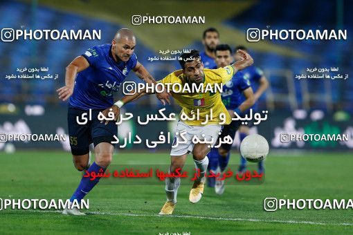 1851034, Tehran, Iran, لیگ برتر فوتبال ایران، Persian Gulf Cup، Week 22، Second Leg، Esteghlal 1 v 0 Sanat Naft Abadan on 2022/03/11 at Azadi Stadium