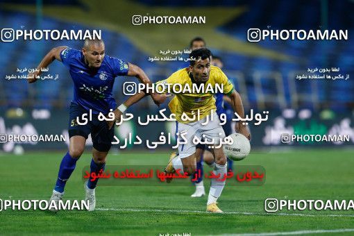1850965, Tehran, Iran, لیگ برتر فوتبال ایران، Persian Gulf Cup، Week 22، Second Leg، Esteghlal 1 v 0 Sanat Naft Abadan on 2022/03/11 at Azadi Stadium