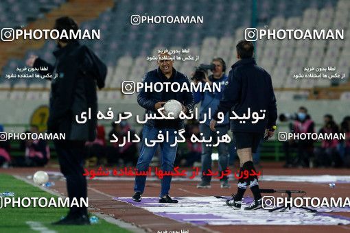 1850922, Tehran, Iran, لیگ برتر فوتبال ایران، Persian Gulf Cup، Week 22، Second Leg، Esteghlal 1 v 0 Sanat Naft Abadan on 2022/03/11 at Azadi Stadium