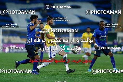 1850847, Tehran, Iran, لیگ برتر فوتبال ایران، Persian Gulf Cup، Week 22، Second Leg، Esteghlal 1 v 0 Sanat Naft Abadan on 2022/03/11 at Azadi Stadium